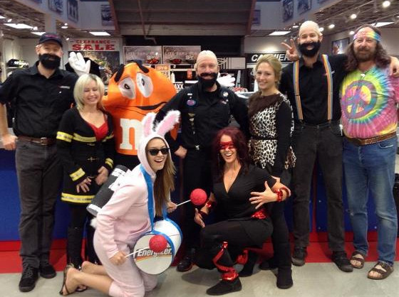 Our staff on Halloween
